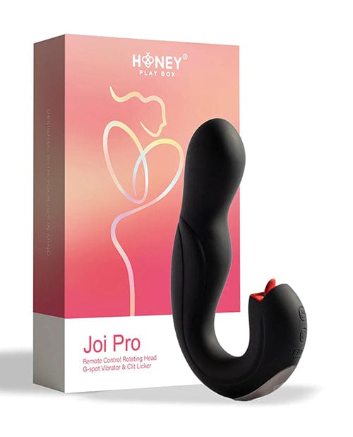 Uc Global Trade INChoney Play B Joi Pro Rotating Head G-spot Vibrator &amp; Clit Licker W/remote Vibrators