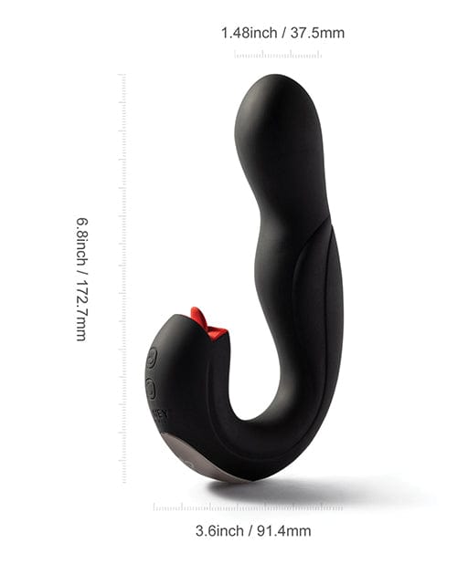 Uc Global Trade INChoney Play B Joi Pro Rotating Head G-spot Vibrator &amp; Clit Licker W/remote Vibrators
