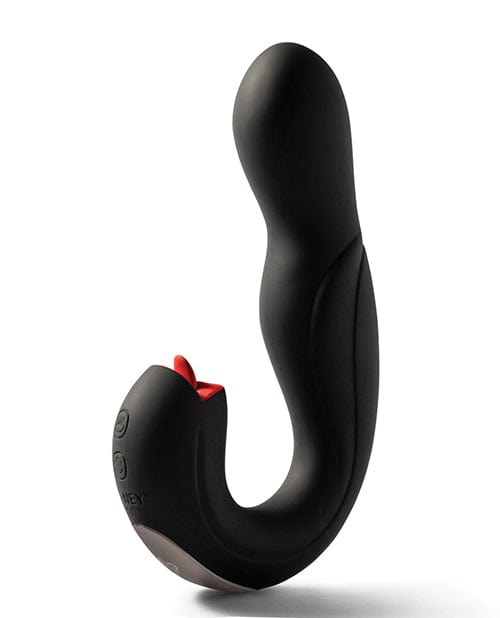 Uc Global Trade INChoney Play B Joi Pro Rotating Head G-spot Vibrator &amp; Clit Licker W/remote Black Vibrators