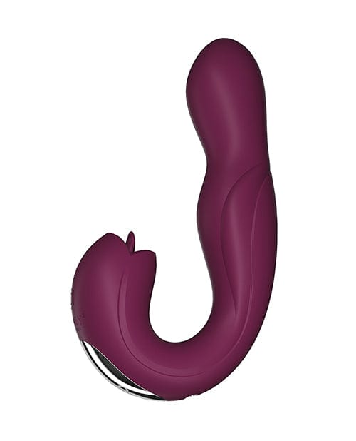Uc Global Trade INChoney Play B Joi Pro Rotating Head G-spot Vibrator &amp; Clit Licker W/remote Purple Vibrators