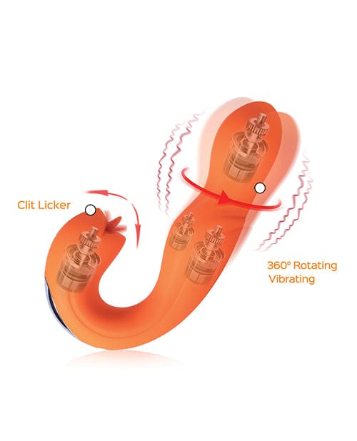 Uc Global Trade INChoney Play B Joi Rotating Head G-spot Vibrator &amp; Clit Licker Vibrators