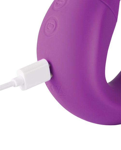 Uc Global Trade INChoney Play B Lilian G-spot Vibrator W-rotating Head & Vibrating Tongue - Purple Vibrators