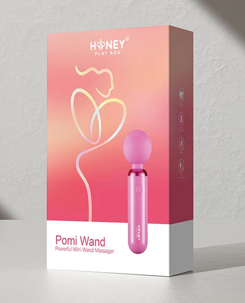 Uc Global Trade INChoney Play B Pomi Wand Clit Tease Vibrating Wand - Pink Vibrators