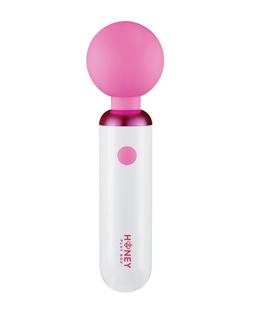 Uc Global Trade INChoney Play B Pomi Wand Clit Tease Vibrating Wand White Vibrators