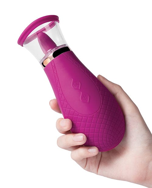 Uc Global Trade INChoney Play B Scioness Sucking And Licking Clitoral Stimulator - Pink Vibrators
