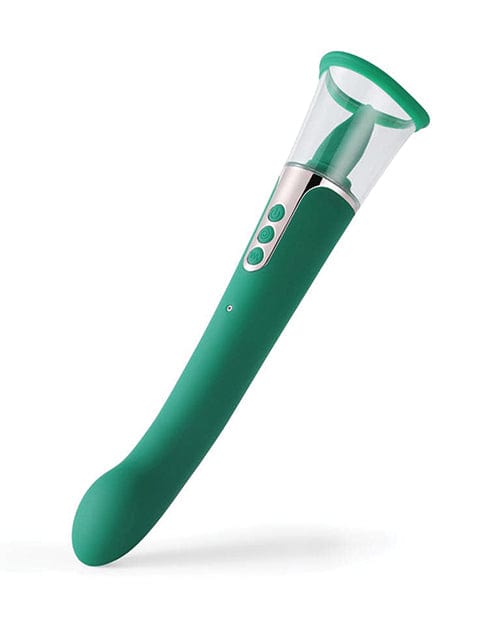 Uc Global Trade INChoney Play B Succion Sucking G-spot Vibrator - 3 Function Green Vibrators