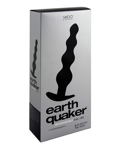 Vedo VeDO Earth Quaker Anal Vibe - Just Black Anal Toys