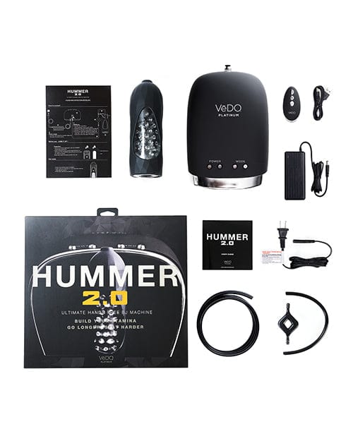 Vedo VeDO Hummer 2.0 Masturbator - Black Penis Toys