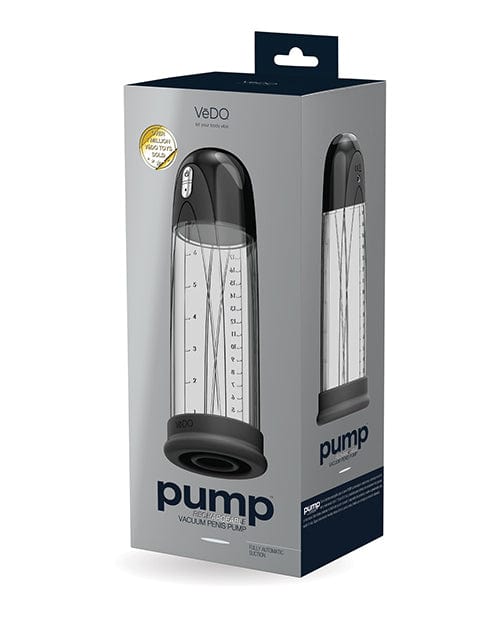 Vedo VeDO Pump Rechargeable Vacuum Penis Pump - Just Black Penis Toys