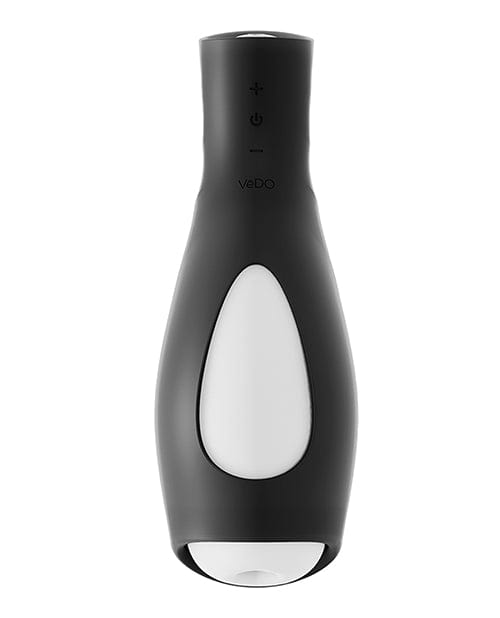 Vedo VeDO Torpedo Vibrating Rechargeable Stroker - Just Black Penis Toys