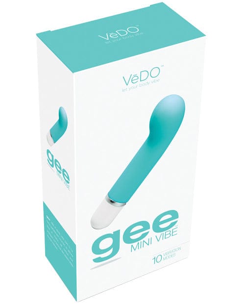 Vedo VeDO Gee Mini Vibe - Tease Me Turquoise Vibrators