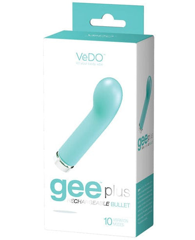 Vedo VeDO Gee Plus Rechargeable Vibe - Tease Me Turquoise Vibrators