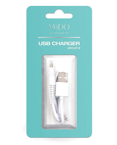 Vedo VeDO USB Charger - Group B White Vibrators