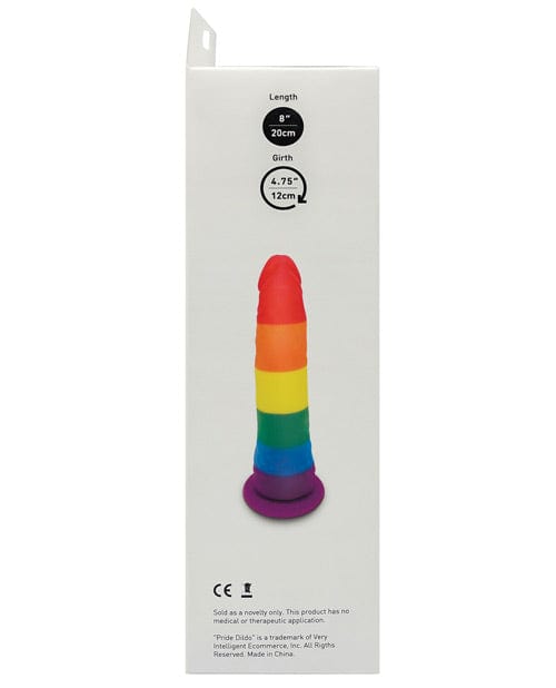 Very Intelligent Pride Dildo - Rainbow Dildos