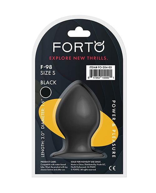 Vvole LLC Forto F-98 Plug Anal Toys