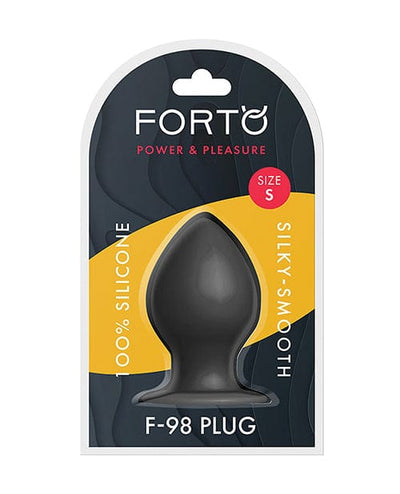 Vvole LLC Forto F-98 Plug Black / Small Anal Toys