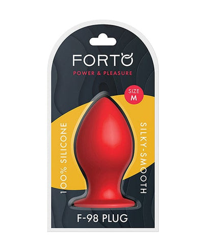Vvole LLC Forto F-98 Plug - Medium Red Anal Toys