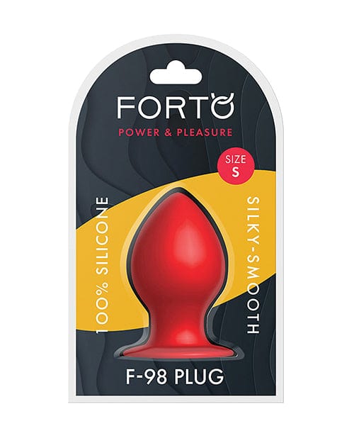 Vvole LLC Forto F-98 Plug Red / Small Anal Toys