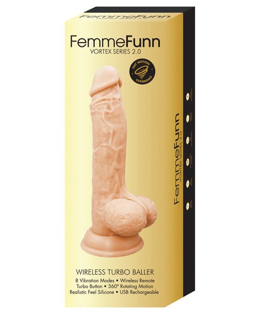 Vvole LLC Femme Funn Turbo Baller 2.0 Nude Dildos