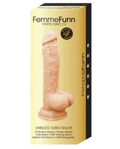 Vvole LLC Femme Funn Turbo Baller 2.0 Nude Dildos