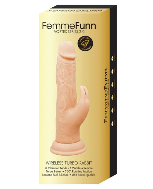 Vvole LLC Femme Funn Wireless Turbo Rabbit 2.0 Nude Dildos