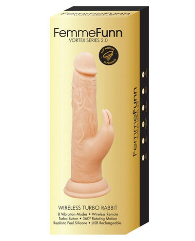 Vvole LLC Femme Funn Wireless Turbo Rabbit 2.0 Nude Dildos