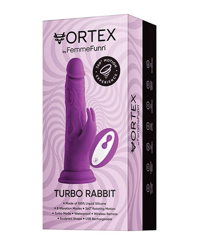 Vvole LLC Femme Funn Wireless Turbo Rabbit 2.0 Purple Dildos