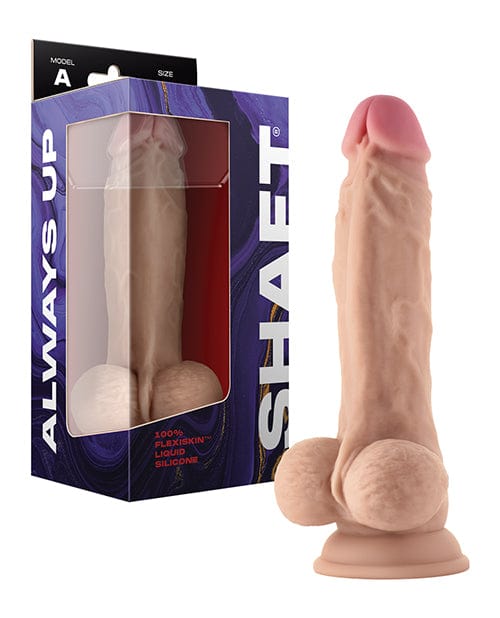 Vvole LLC Shaft Model A Flexskin Liquid Silicone 8.5" Dong W/balls Pine Dildos