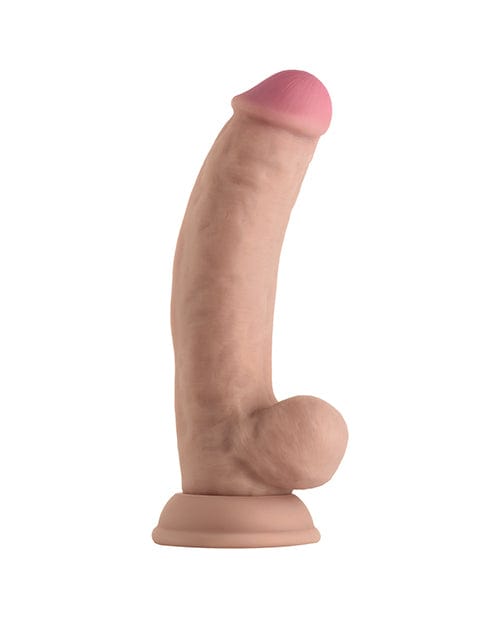 Vvole LLC Shaft Model C Flexskin Liquid Silicone 7.5" Curved Dong W/balls Dildos