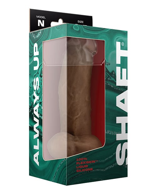 Vvole LLC Shaft Model N Flexskin Liquid Silicone Dong W/balls - Oak 8.5" Dildos