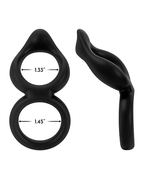Vvole LLC Forto F-88 Double Ring Liquid Silicone Cock Ring Penis Toys