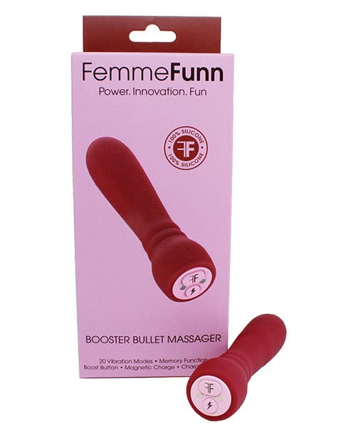 Vvole LLC Femme Funn Booster Bullet Maroon Vibrators