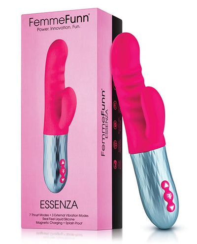 Vvole LLC Femme Funn Essenza Thrusting Rabbit Pink Vibrators