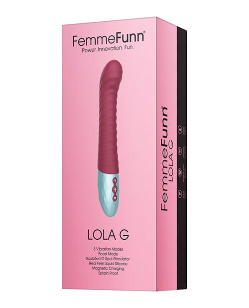 Vvole LLC Femme Funn Lola G Maroon Vibrators