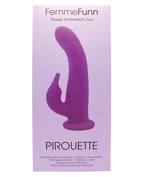 Vvole LLC Femme Funn Pirouette Purple Vibrators