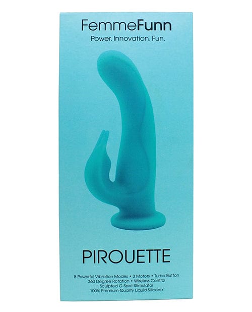 Vvole LLC Femme Funn Pirouette Turquoise Vibrators