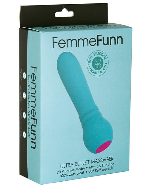 Vvole LLC Femme Funn Ultra Bullet Massager Turquoise Vibrators
