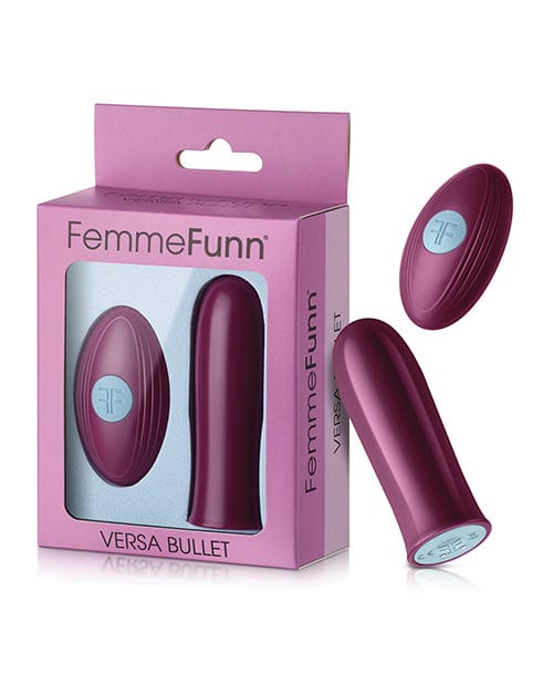 Vvole LLC Femme Funn Versa Bullet with Remote Dark Fuchsia` Vibrators