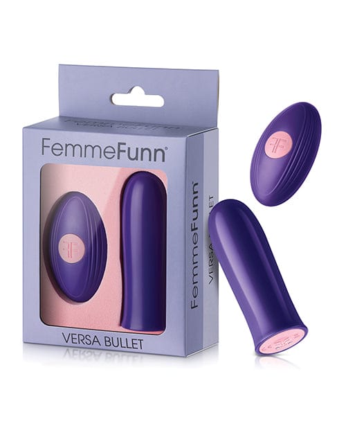 Vvole LLC Femme Funn Versa Bullet with Remote Dark Purple Vibrators