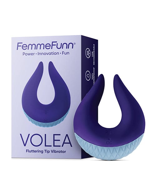 Vvole LLC Femme Funn Volea Fluttering Tip Vibrator Dark Purple Vibrators
