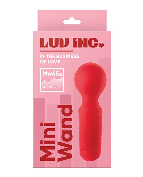Vvole Luv Inc. 4" Mini Wand Red Vibrators