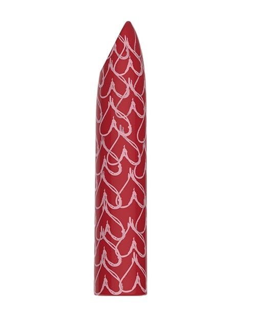 Vvole Luv Inc. Graffiti Heart Bullet - Red Vibrators