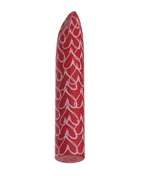 Vvole Luv Inc. Graffiti Heart Bullet - Red Vibrators