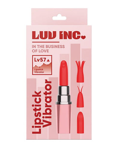 Vvole Luv Inc. Lipstick Vibrator W/3 Heads Light Pink Vibrators