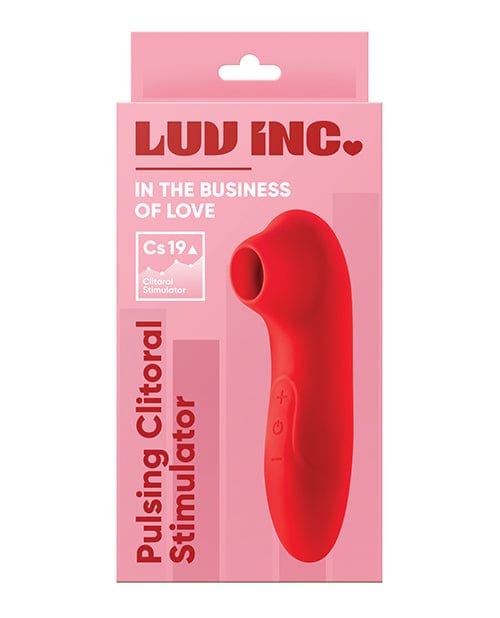 Vvole Luv Inc. Pulsating Clitoral Stimulator Red Vibrators
