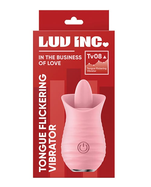 Vvole Luv Inc. Tongue Flickering Vibrator Pink Vibrators
