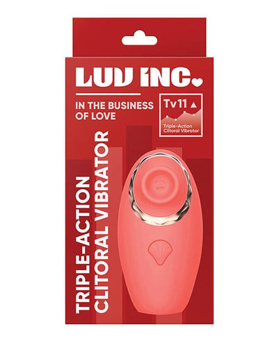 Vvole Luv Inc. Triple - Action Clitoral Vibrator Coral Vibrators
