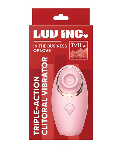 Vvole Luv Inc. Triple - Action Clitoral Vibrator Pink Vibrators