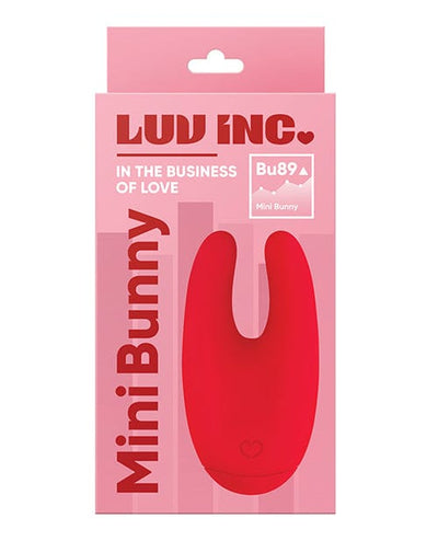 Vvole Luv Inc. U -shape Mini Bunny - Red Vibrators