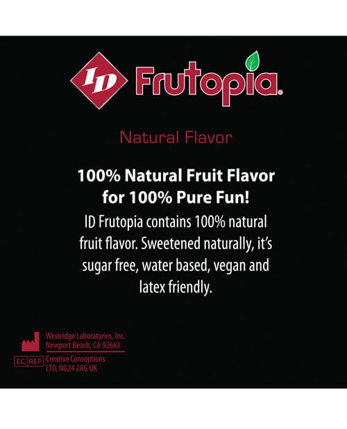 Westridge Laboratories Id Frutopia Natural Lubricant Lubes